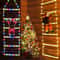 Waterproof Santa Claus Climbing Ladder Light, Indoor and Outdoor Christmas Decorations