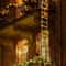 Waterproof Santa Claus Climbing Ladder Light, Indoor and Outdoor Christmas Decorations