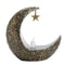 Islamic Ramadan Decoration Star Moon LED Candlestick Lamp for Eid Mubarak and Muslim Home Decor Gifts