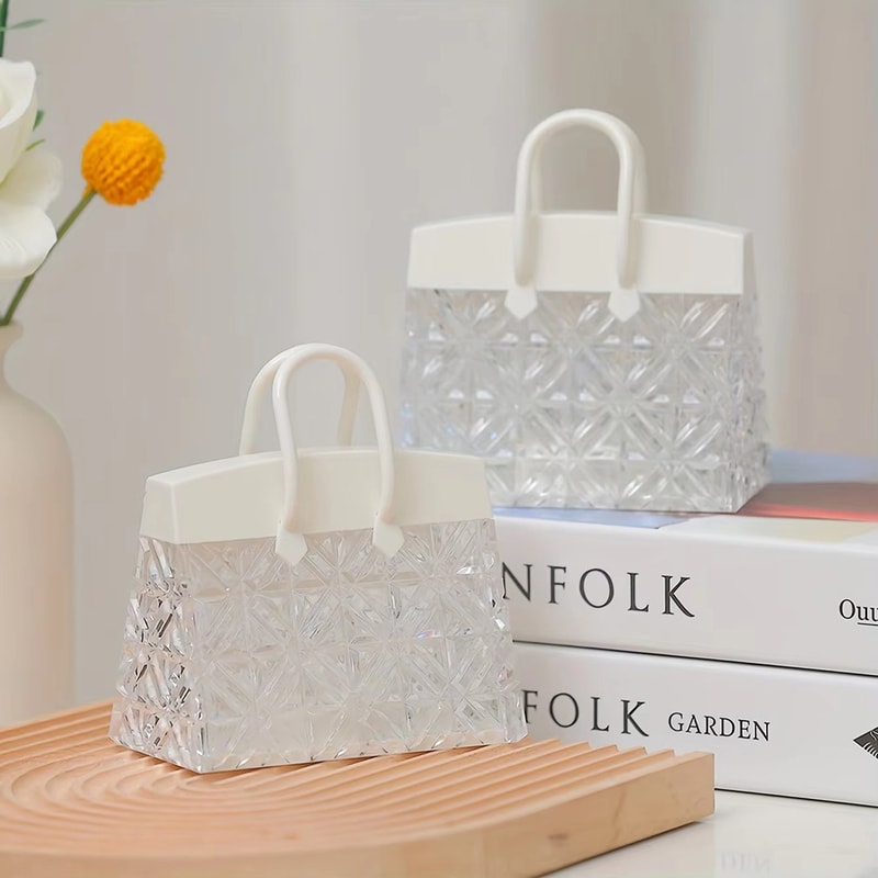 Fashion Science Fiction Handbag Lamp With Unique Shade For Home Decor 4