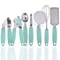 Stainless Steel Kitchen Utensils Set With Silicone Handles 7