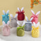 Cloth Pouch Easter Rabbit Ears Cute Bunny Gift Bags Chocolate Bags For Wedding Birthday Party Favor 0