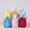 Cloth Pouch Easter Rabbit Ears Cute Bunny Gift Bags Chocolate Bags For Wedding Birthday Party Favor 2