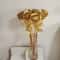 Golden Silk Rose, Wedding Decoration, Living Room Flower, Photography Props, Single Branch Rose