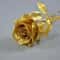 Golden Silk Rose, Wedding Decoration, Living Room Flower, Photography Props, Single Branch Rose