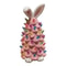 Resin Bunny Figurines with Colorful Easter Beads for Tabletop Spring Decor and Happy Easter Gifts