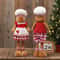 Cute Stretchable Christmas Man Telescopic Doll Ornament, Adorable Gingerbread Home Decor