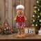Cute Stretchable Christmas Man Telescopic Doll Ornament, Adorable Gingerbread Home Decor