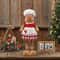 Cute Stretchable Christmas Man Telescopic Doll Ornament, Adorable Gingerbread Home Decor