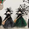 Haunted House Doll Tree Top Ornaments, Witch Star Decor, Halloween Ghost Festival Prop