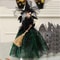 Haunted House Doll Tree Top Ornaments, Witch Star Decor, Halloween Ghost Festival Prop