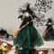 Haunted House Doll Tree Top Ornaments, Witch Star Decor, Halloween Ghost Festival Prop