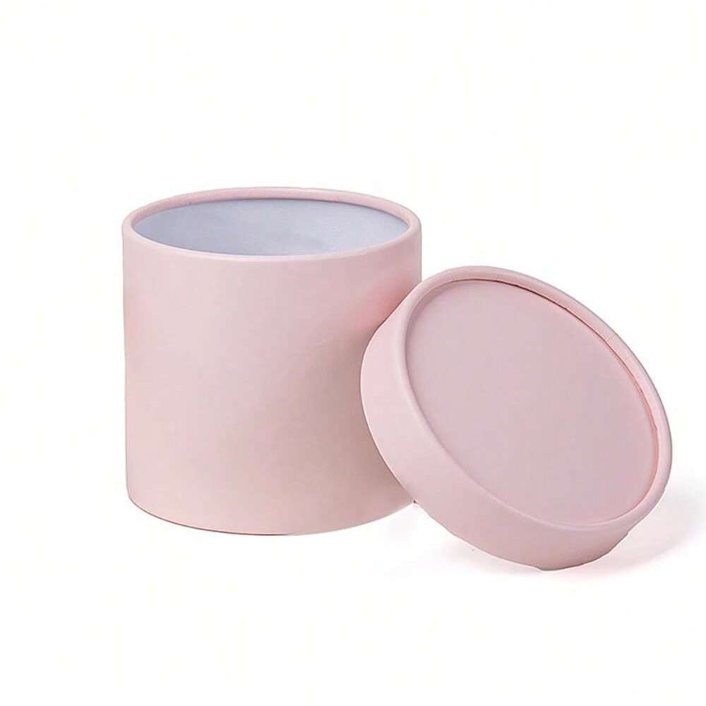 Round Flower Box, Cardboard Gift Boxes for Weddings, Rose Packaging for Valentine's Day Gifts