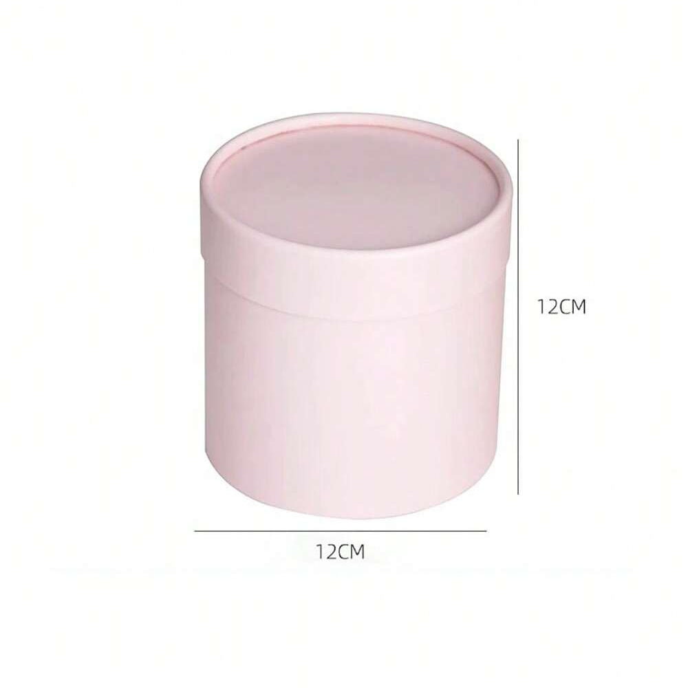 Round Flower Box, Cardboard Gift Boxes for Weddings, Rose Packaging for Valentine's Day Gifts