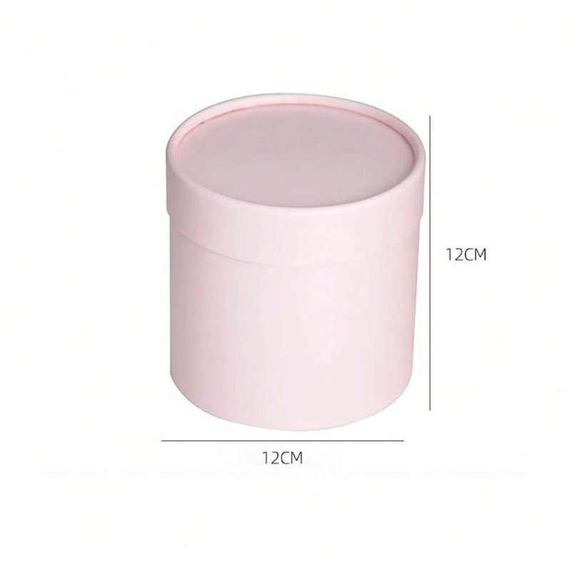 Round Flower Box, Cardboard Gift Boxes for Weddings, Rose Packaging for Valentine's Day Gifts