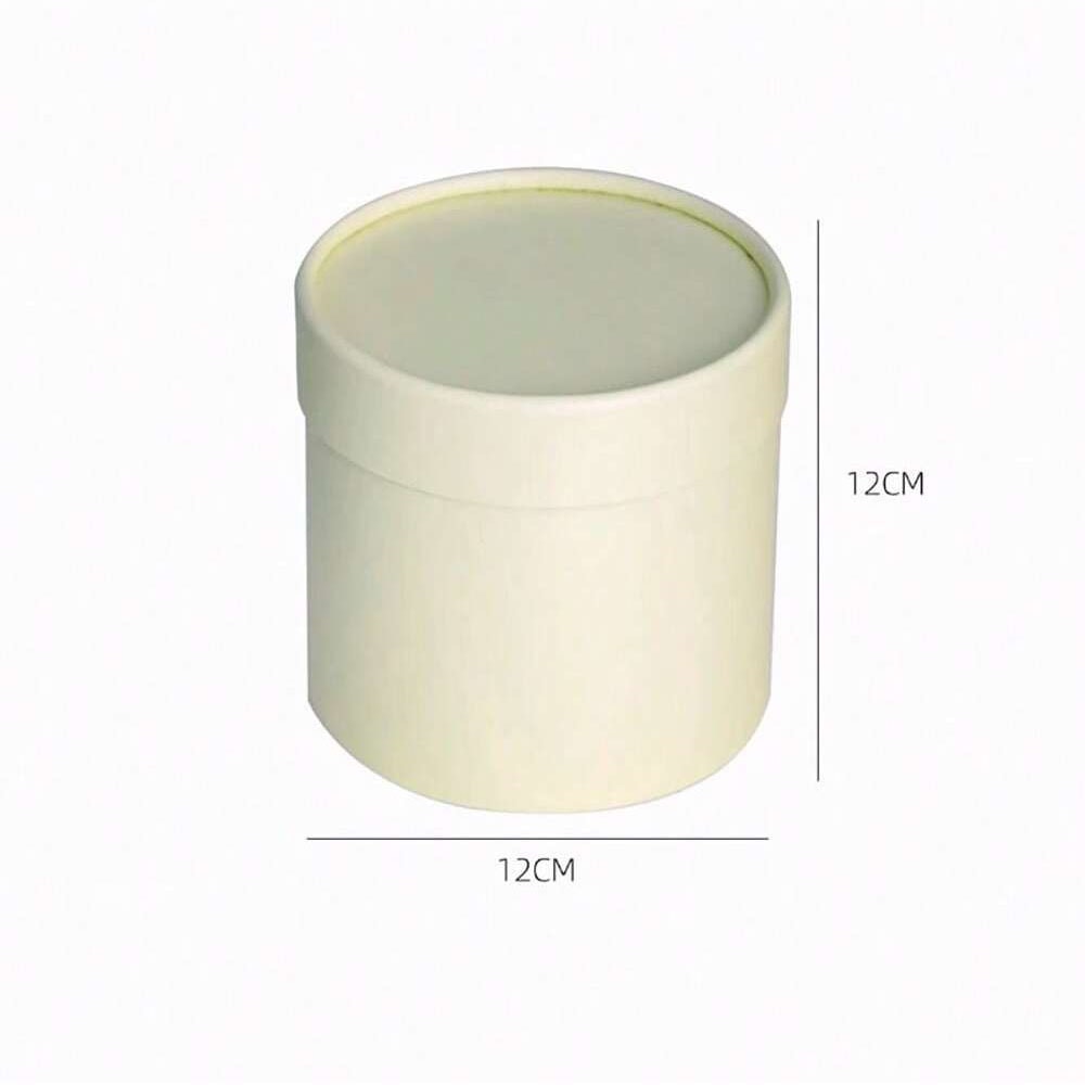 Round Flower Box, Cardboard Gift Boxes for Weddings, Rose Packaging for Valentine's Day Gifts