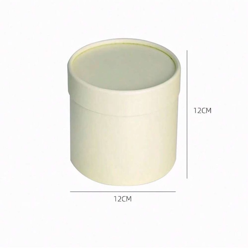 Round Flower Box, Cardboard Gift Boxes for Weddings, Rose Packaging for Valentine's Day Gifts