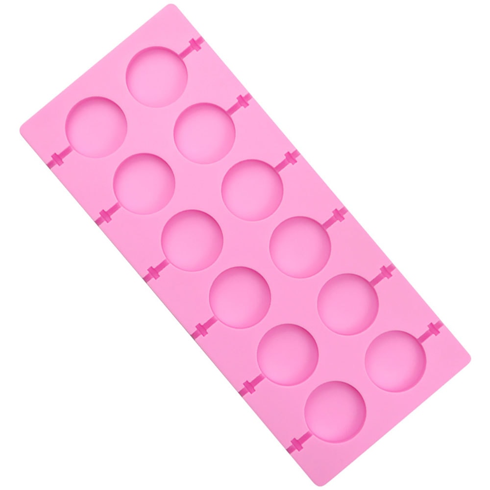 Silicone Molds DIY, Spherical Chocolate Mold, Round Lollipop Cake Mold Baking Tools by Silicone World