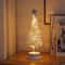 Holiday Tree Lighting Creatively Christmas Lights Tree Fairy Lamp Metal Spiral Star Night Lamp For 7