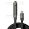 Foldable Mobile Phone Holder With 360 Rotating Charging Data Cable Fast Charging Stand For Tablets