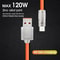 Quick Charge USB Cable USB C Charger Super Fast Charge Type C Liquid Silicone Cable For Huawei Sams 2