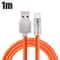 Quick Charge USB Cable USB C Charger Super Fast Charge Type C Liquid Silicone Cable For Huawei Sams 8