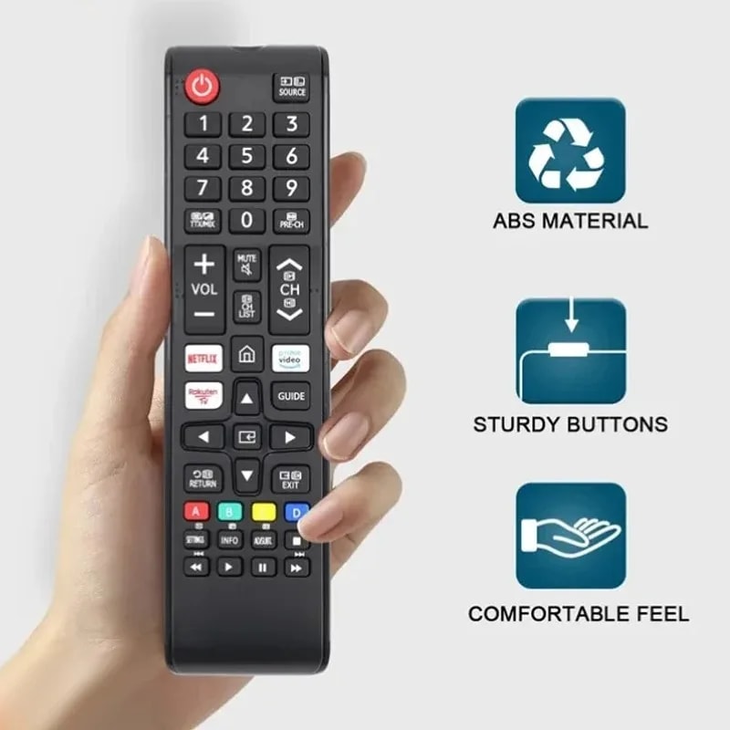 Control Replacement For Samsung Smart TV Universal Remote For 4K UHD QLED HDTV LED TVs 5