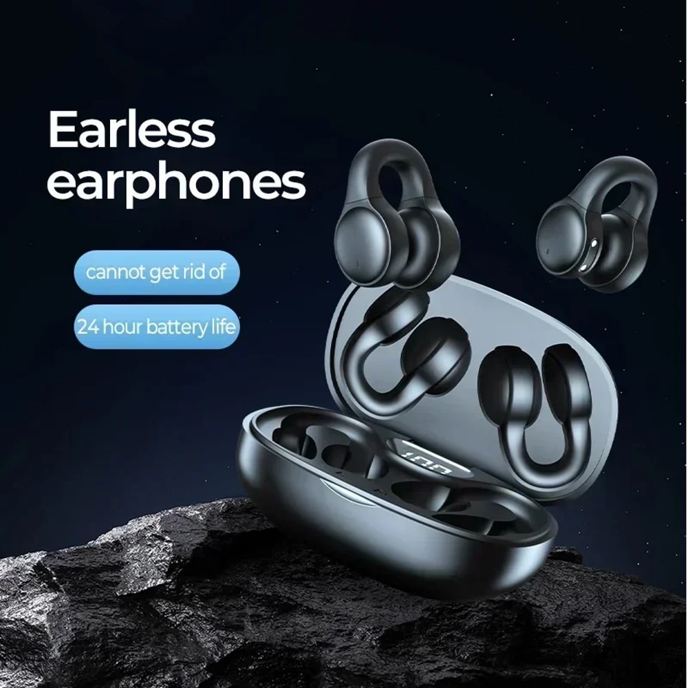 Bluetooth Earphones Waterproof Sports Earbuds Wireless Bone Conduction Headphones With Mic 4