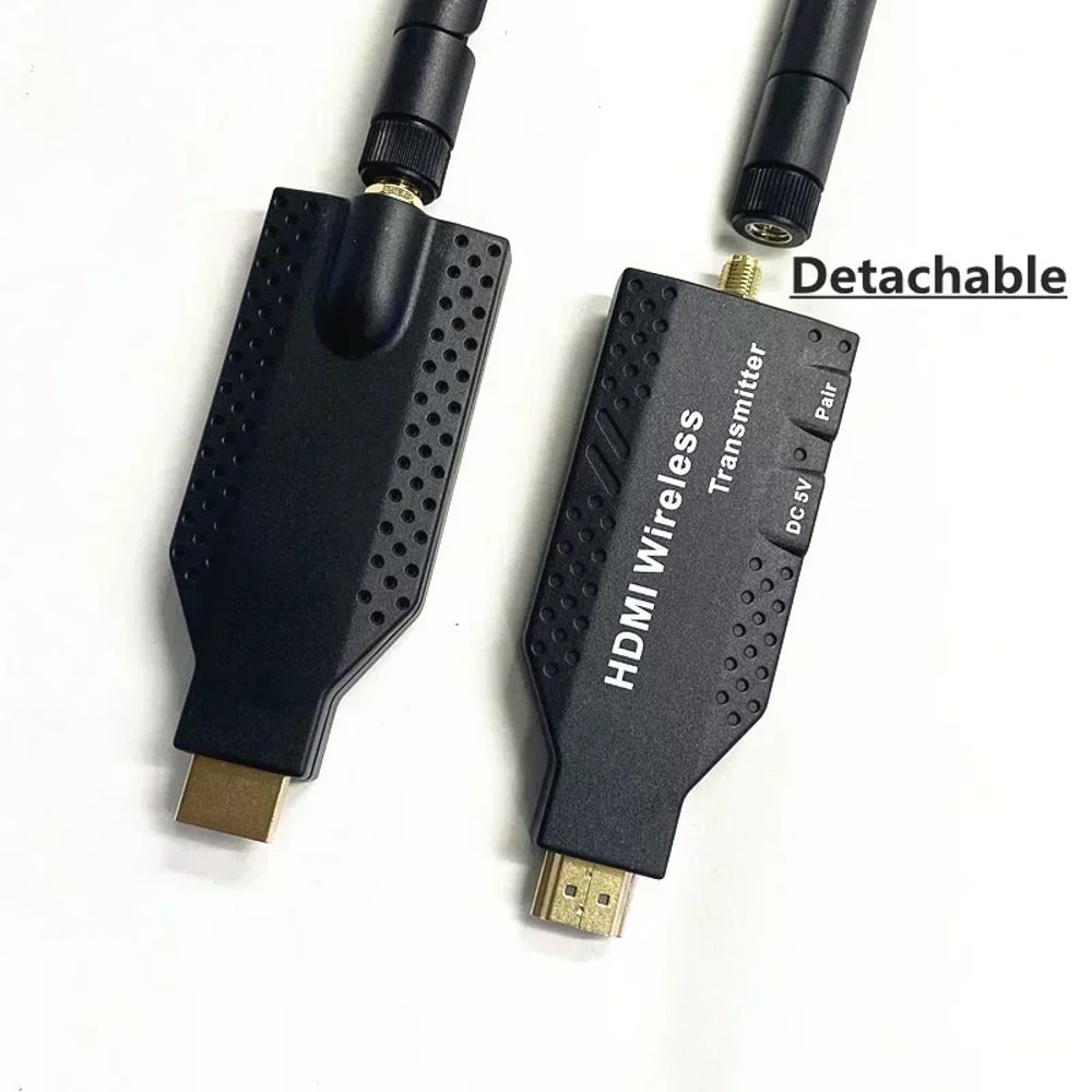 Wireless HDMICompatible Video Transmitter Receiver Kit Plug Play For TV Box Camera PC 2