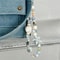 Handmade Mobile Lanyard Jewelry Gift, Star Pearl Beaded Phone Chain Hanging Cord, Summer Phone Charms Strap