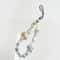 Handmade Mobile Lanyard Jewelry Gift, Star Pearl Beaded Phone Chain Hanging Cord, Summer Phone Charms Strap