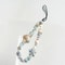 Handmade Mobile Lanyard Jewelry Gift, Star Pearl Beaded Phone Chain Hanging Cord, Summer Phone Charms Strap
