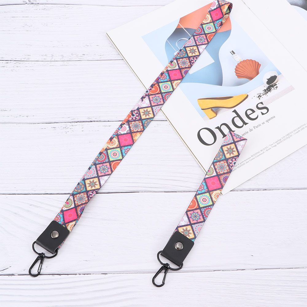Wrist Band Key Rope Lanyard With Badge ID Card Holder Mobile Phone Strap 3