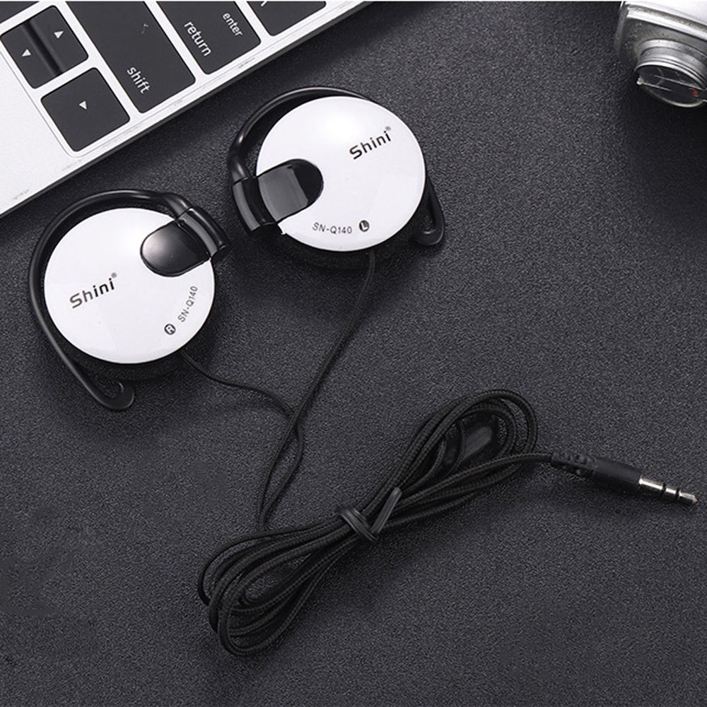 Wired Earpiece for Phone, Sport Headset, Ear Hook Earphone for Comfort Fit