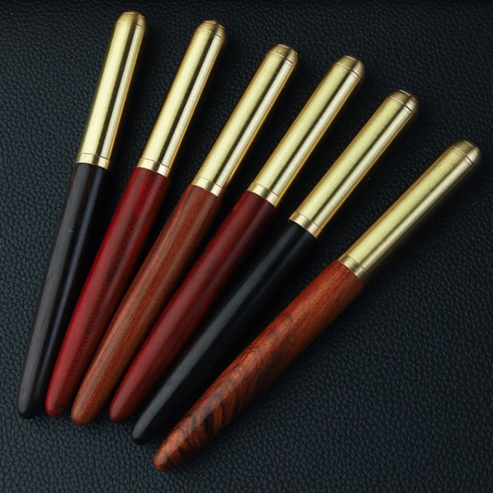 Luxury Business Signature Pen Highend Wood Fountain Pen Smooth Writing Calligraphy Pen For Students 3