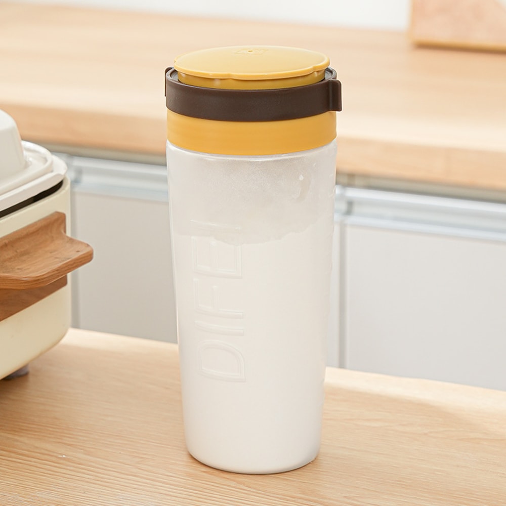 Home Creative Baking Powder Dispenser, Rotating Powder Dispenser, Large Capacity Seasoning Bottle, Barbecue Powder