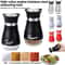Salt and Pepper Bottle Set, Reusable Seasoning Containers, Sealed and Moisture-Proof for Home and Commercial Kitchens