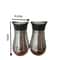 Salt and Pepper Bottle Set, Reusable Seasoning Containers, Sealed and Moisture-Proof for Home and Commercial Kitchens