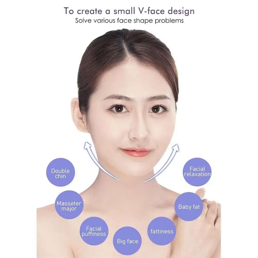 VShaped Facial Slimming Patch AntiWrinkle Band For Chin Nasolabial Folds Improvement Cheeks Line Sh 6