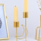 Modern Iron Candle Holder Singlehead Candlestick Stand For Wedding Dining Table Dinner Party Candle 0