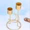 Modern Iron Candle Holder Singlehead Candlestick Stand For Wedding Dining Table Dinner Party Candle 1
