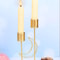 Modern Iron Candle Holder Singlehead Candlestick Stand For Wedding Dining Table Dinner Party Candle 3