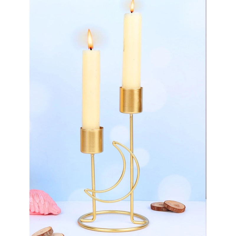 Modern Iron Candle Holder Singlehead Candlestick Stand For Wedding Dining Table Dinner Party Candle 3