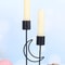 Modern Iron Candle Holder Singlehead Candlestick Stand For Wedding Dining Table Dinner Party Candle 4