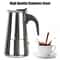 Stainless Steel Moka Coffee Maker Mocha Espresso Latte Stovetop Filter Coffee Pot For Kitchen 1