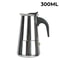 Stainless Steel Moka Coffee Maker Mocha Espresso Latte Stovetop Filter Coffee Pot For Kitchen 8