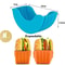Silicone Burger Tool Holder Reusable Burger Rack Kitchen Organizer Shelf Storage 2