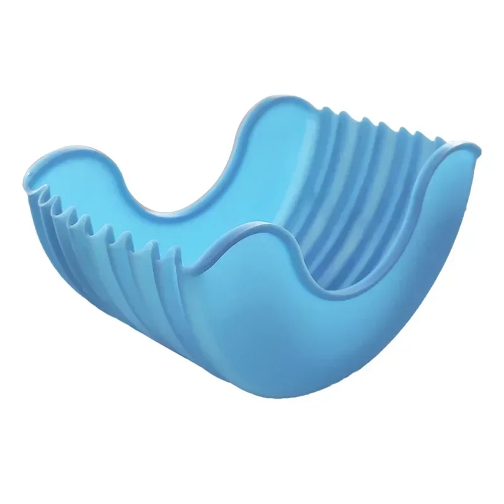 Silicone Burger Tool Holder Reusable Burger Rack Kitchen Organizer Shelf Storage 6