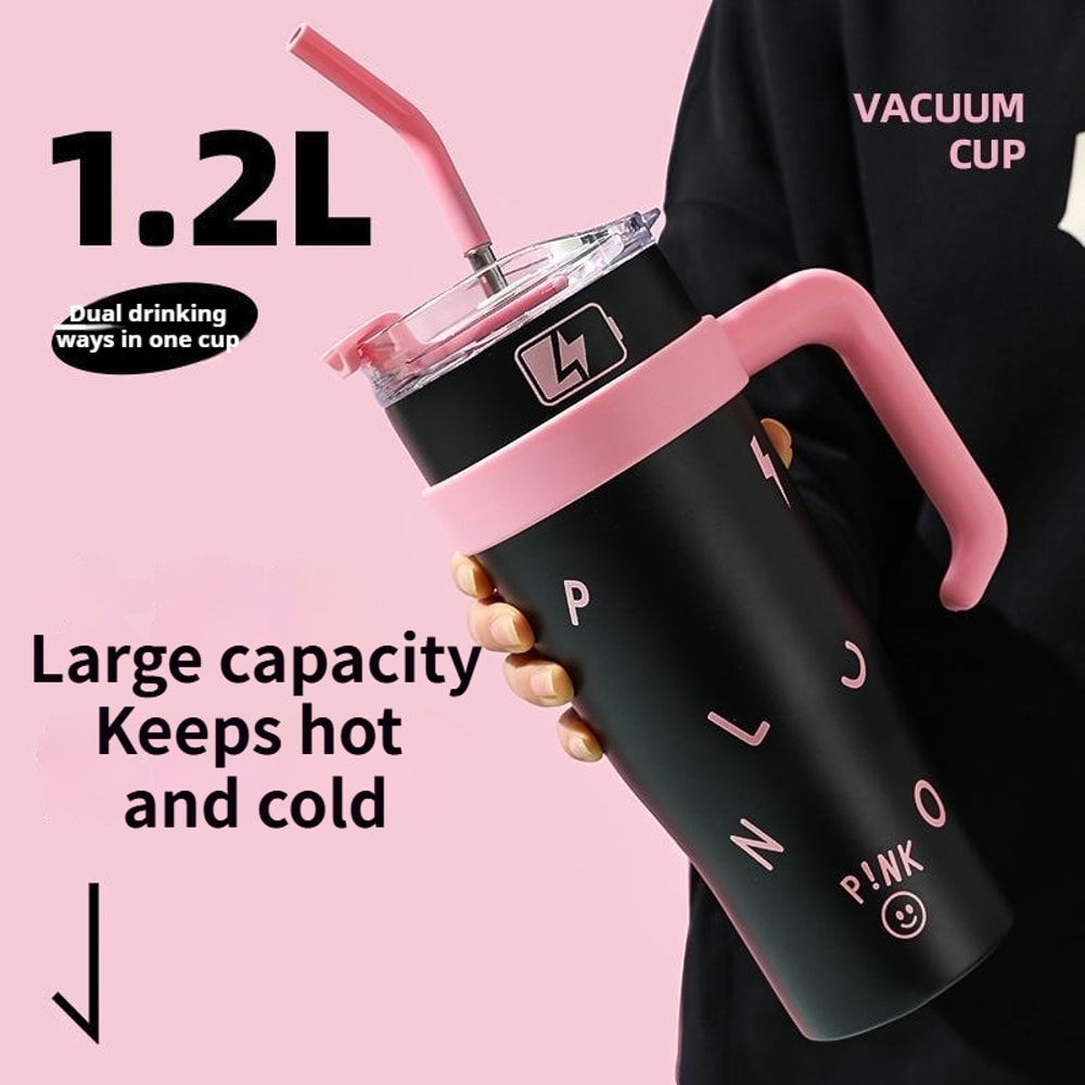 Stainless Steel Vacuum Insulated Water Cup Large Capacity Insulated Bottle For Travel Car And Picni 3