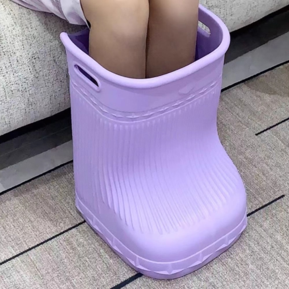Environmentally Friendly Foot Soaking Bucket Over The Knee Massage Bucket For Adults And Kids 4